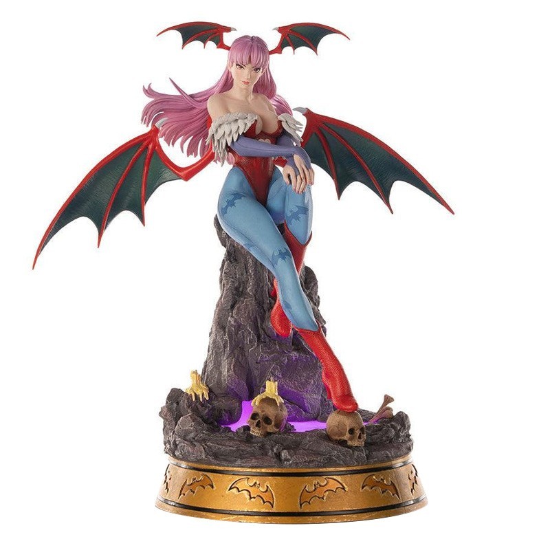 Darkstalkers Statue Morrigan Aensland Player 2 Variant 25,5cm